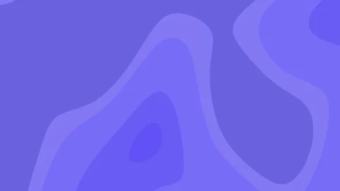 Liquid blue flows and layers in abstract shapes creating a calming cool imag Stock Footage 324600902