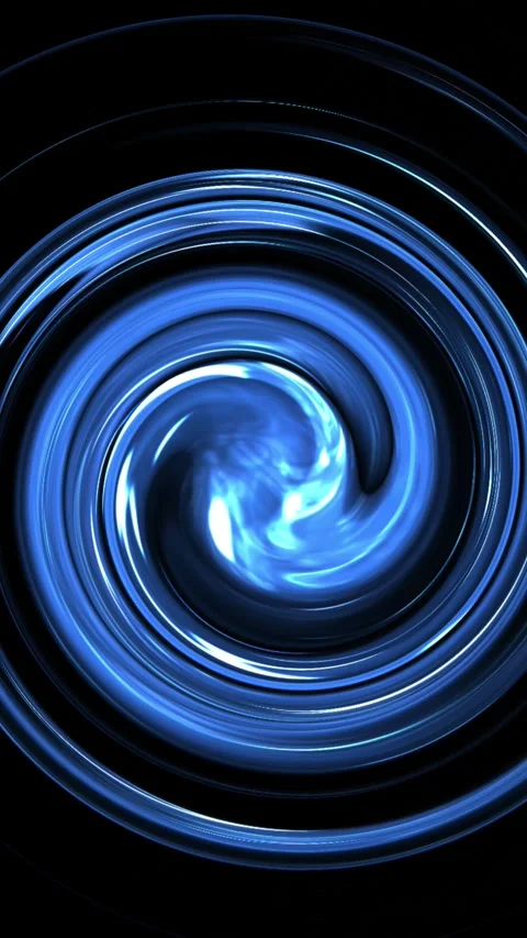 Liquid Blue Light Spiral Vertical Overlay Transition Stock Footage 325441171