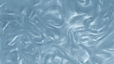 Liquid blue motion organic background. Shine glitter fluid Stock Footage 234541053