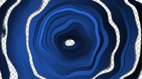 Liquid blue wave Stock Footage 44213620