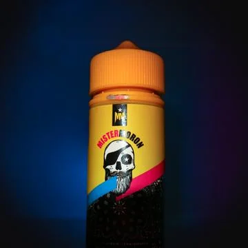 Liquid bottle - Close Up Foto stock