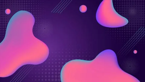 Liquid bright gradient abstract background Stock Illustration