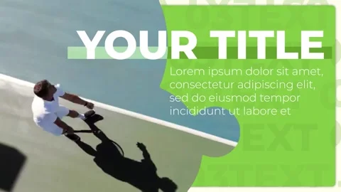 Liquid Bubble Title Stock After Effects