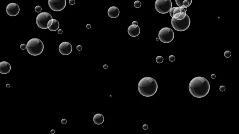 Liquid Bubbles Floating Animation background. 動画素材 316742263