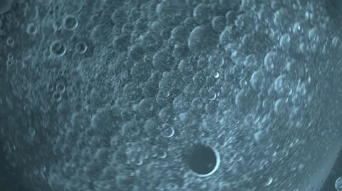 Liquid with bubbles Stock Footage 20480981