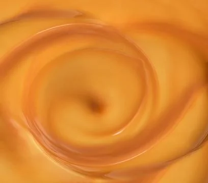 Liquid caramel background Foto stock
