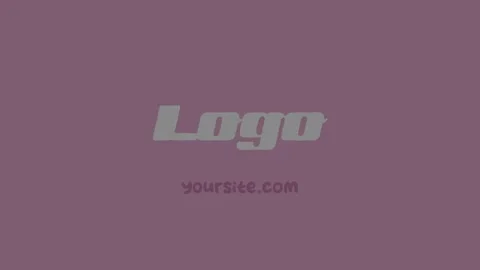 Liquid Cartoon Logo for After Effects Stock After Effects