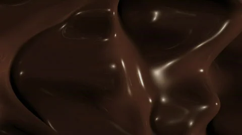 Liquid chocolate background, LOOP Видео 331452