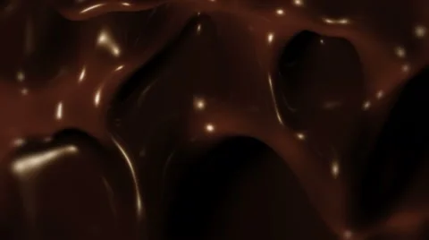 Liquid chocolate background, seamless loop. Stock Footage 59725691