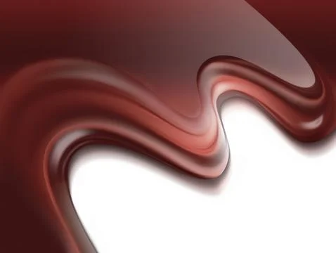 Liquid chocolate Stock Illustration