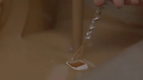 Liquid chocolate making Stock Footage 74069427
