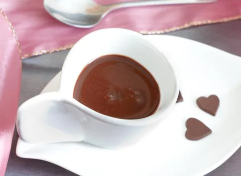 Liquid chocolate Stock Photos