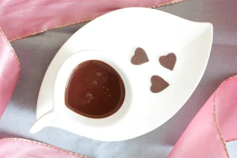 Liquid chocolate Stock Photos