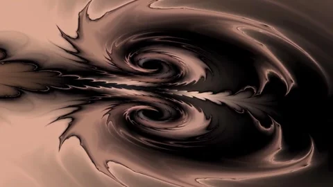 Liquid Chocolate Swirls Abstract Fluid Motion Background Stock Footage 345970215