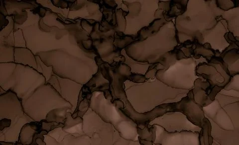 Liquid Chocolate Texture. Brown Coffee Stock Illustration