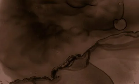 Liquid Chocolate Texture. Dark Coffee Wallpaper. Stock Illustration