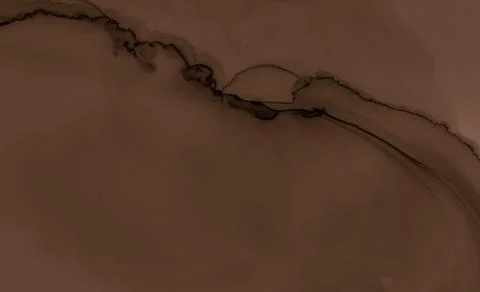 Liquid Chocolate Texture. Dark Cream Background. Illustrazione stock