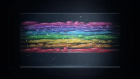 Liquid Chromatography Loop - Chemical Separation Column Science Backdrop Stock Footage 341870049