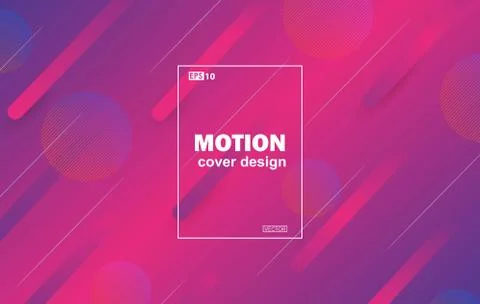Liquid color background design. Fluid gradient shapes composition. Futuristic Stock Illustration