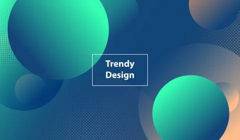 Liquid color background design. Fluid gradient shapes composition. Futuristic Stock Illustration