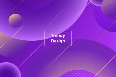Liquid color background design. Fluid gradient shapes composition. Futuristic Illustrazione stock