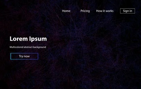 Liquid color background design. Fluid gradient shapes composition. Futuristic Stock Illustration