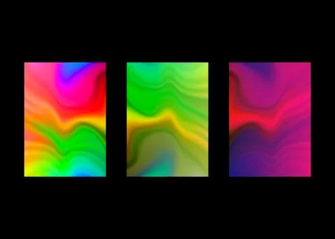 Liquid color background design. Original Presentation templates Creative Illustrazione stock