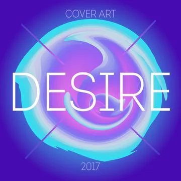 Liquid color covers. Cute gradient background decoration card. trendy color Stock Illustration
