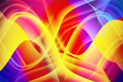 Liquid color creative abstract gradient colorful hd wallpaper wavy fluid イラスト素材