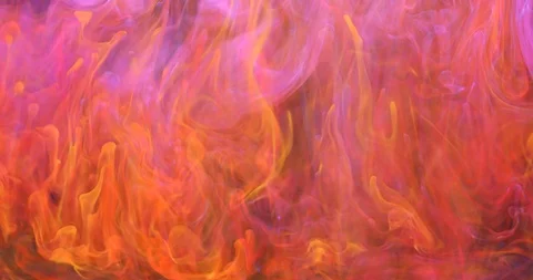 Liquid Color Flow Pan-1 Stock Footage 124602392
