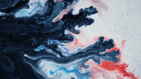 Liquid color ink explosion. Colored ink moving. Stock Footage 153545148