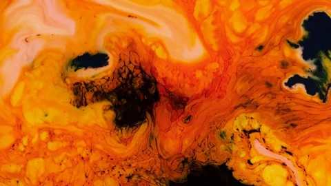 Liquid color paint explosion. Abstract color ink Stock Footage 120447745