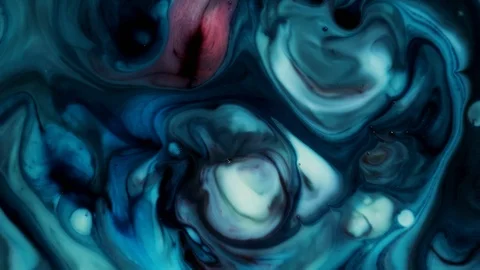 Liquid color paint explosion. Abstract color ink Stock Footage 120448322