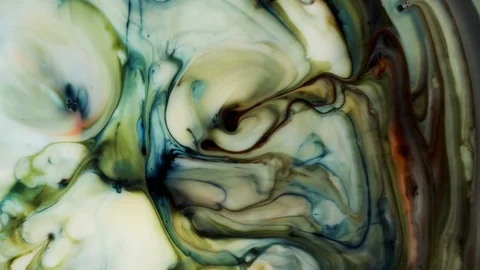 Liquid color paint explosion. Abstract color ink Stock Footage 120449909