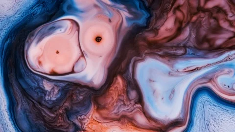 Liquid color paint explosion. Abstract color ink Stock Footage 120450395