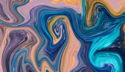 Liquid colorful wave texture background. Graphic creative fantasy texture psy Stock Illustration