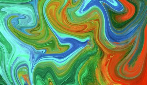 Liquid colorful wave texture background for banner,flyer and poster psychedel Illustrazione stock