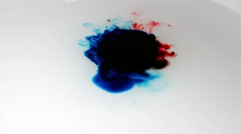 Liquid colors blend and make a nice subtle abstract background. Stock Footage 54259738
