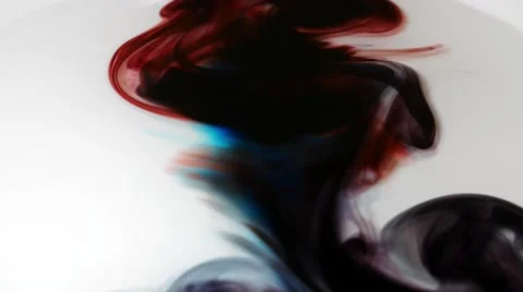 Liquid colors blend and make a nice subtle abstract background. Stock Footage 54259828