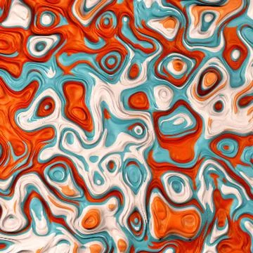 Liquid colors Stock Illustration