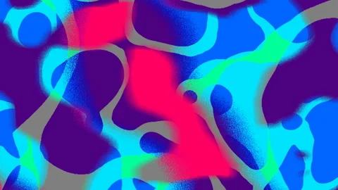 Liquid Colors Shapes Video stock 132399805