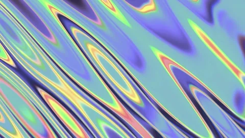 Liquid colors swirl in mesmerizing, fluid motion Video stock 340529323