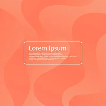 Liquid Coral Gradient Colors. 스톡 일러스트