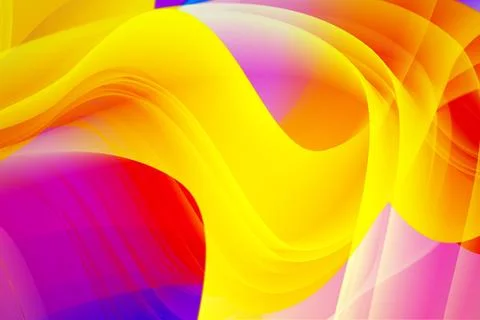 Liquid creative trendy gradient with yellow colorful full hd wallpaper Stock-Illustration