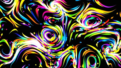 Liquid Decor 4K 04 Stock Footage 119278422