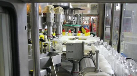 Liquid Detergent, Bottling Video stock 12061618