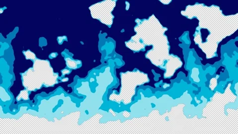 Liquid displacement motion transitions, spreading blot from abstract splash Stock Footage 233525845