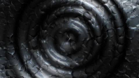 Liquid dissolve, fluid waves, Spherical, magnified, exotic, alien, biology, medi Video stock 241968464