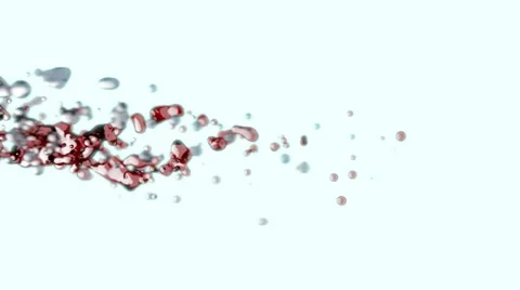 Liquid DNA spiral Video stock 2865043