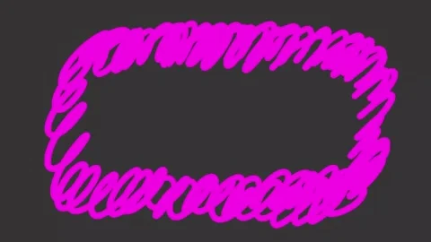 Liquid drop animation, turns into a text frame Stock Footage 280930637